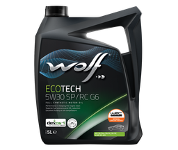 [E530SP1047293] Wolf EcoTech 5W30 SP/RC G6 - 5L